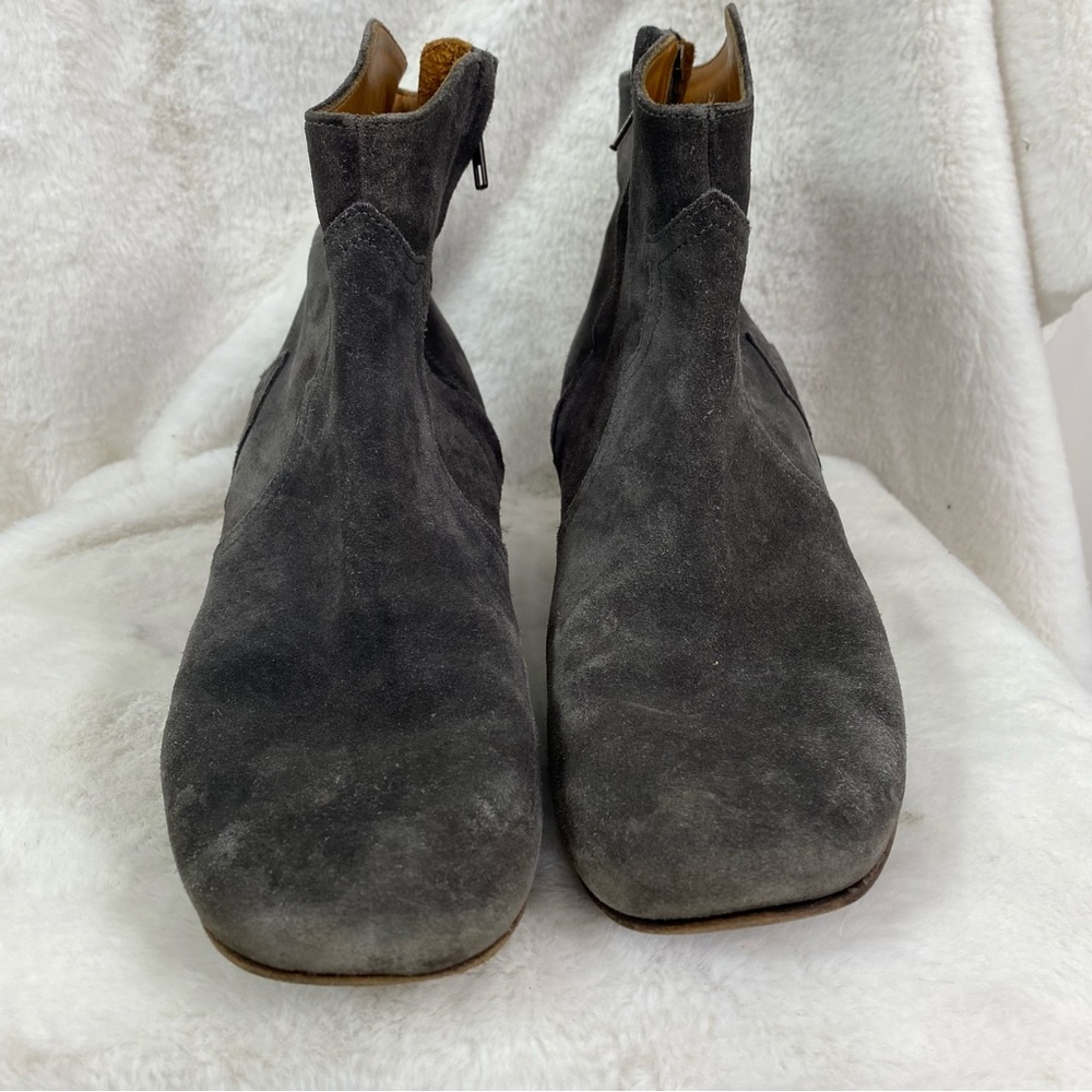 Isabel Marant RARE faded black legendary suede ankle boots Etoile Dicker Suede - Picture 6 of 14